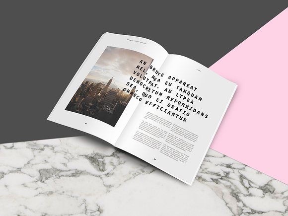 — 50% | Urban — Lifestyle Magazine in Magazine Templates - product preview 6