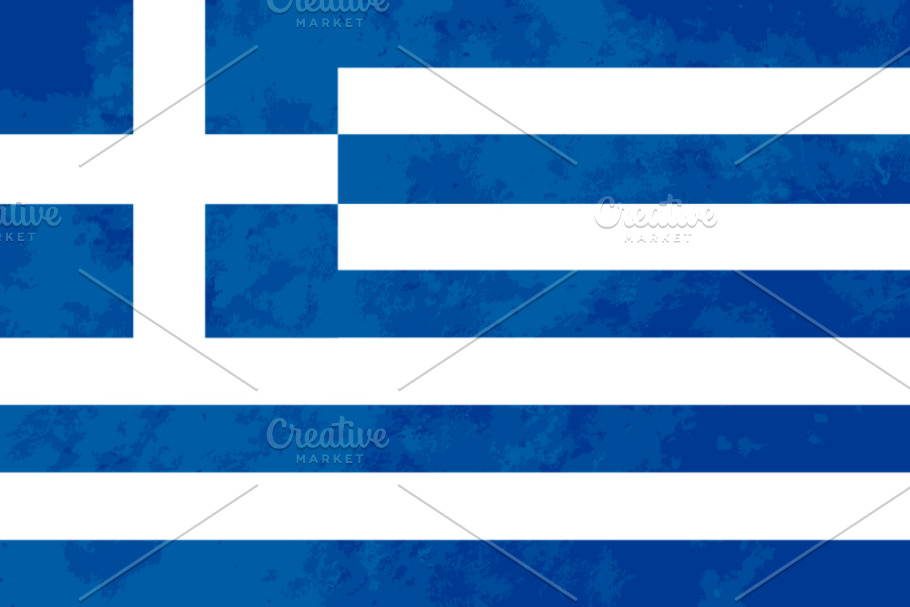 True proportions Greece flag