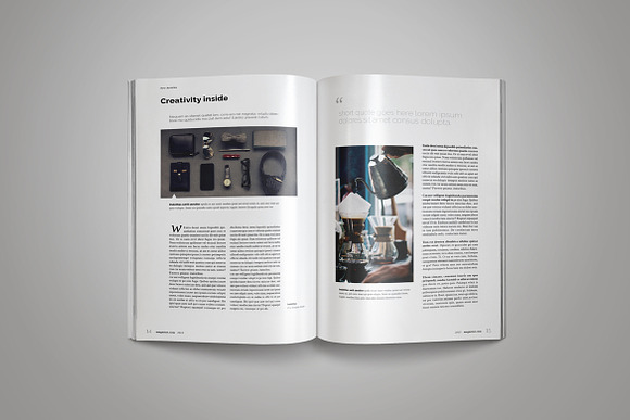 InDesign Magazine Template in Magazine Templates - product preview 7