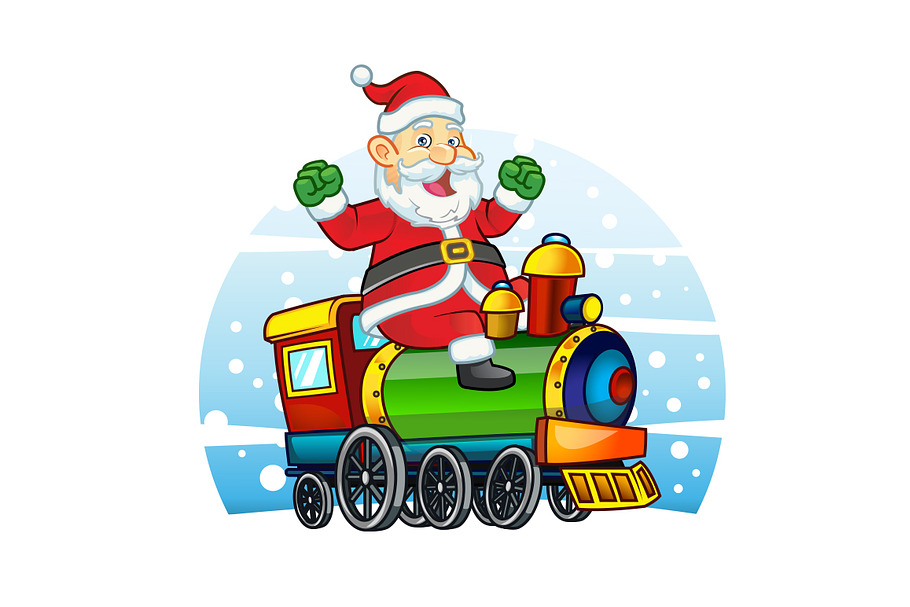 SANTA EXPRESS in Illustrations - product preview 8