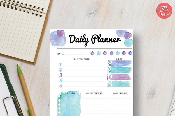 Daily Planner: A5 & A4