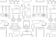 Cooking tools pattern