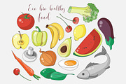 Eco bio healthy food
