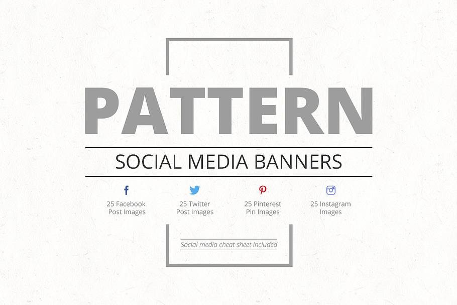 Pattern Social Media Banners 