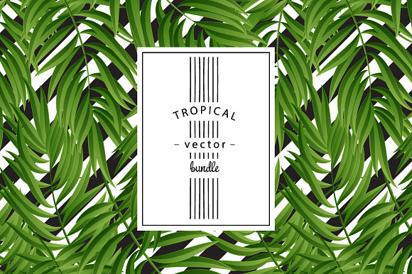 Tropical seamless bundle in Patterns - product preview 2