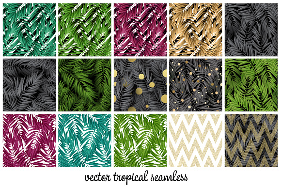 Tropical seamless bundle in Patterns - product preview 5