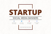 Startup Social Media Banners 