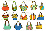 Collection design handbags