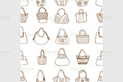 Collection design handbags