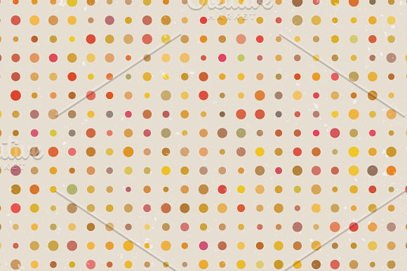 4 retro seamless pattern in Patterns - product preview 1