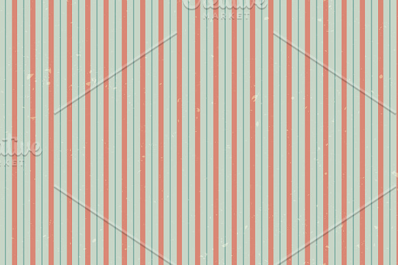 4 retro seamless pattern in Patterns - product preview 2