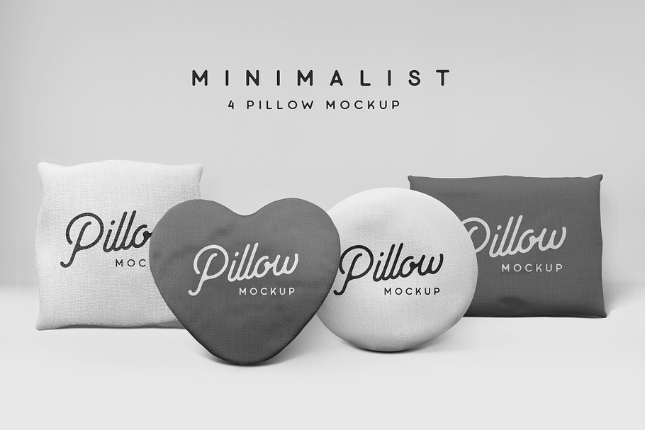 Minimalist Pillow Mock-Up