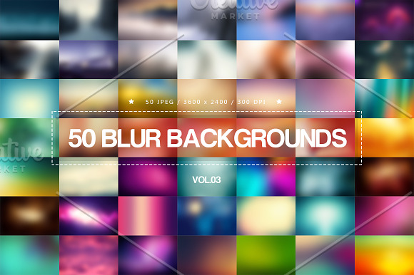 300 Blur Backgrounds in Textures - product preview 3