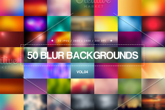 300 Blur Backgrounds in Textures - product preview 4