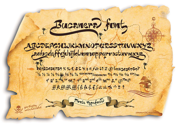Bucanera font in Script Fonts - product preview 3