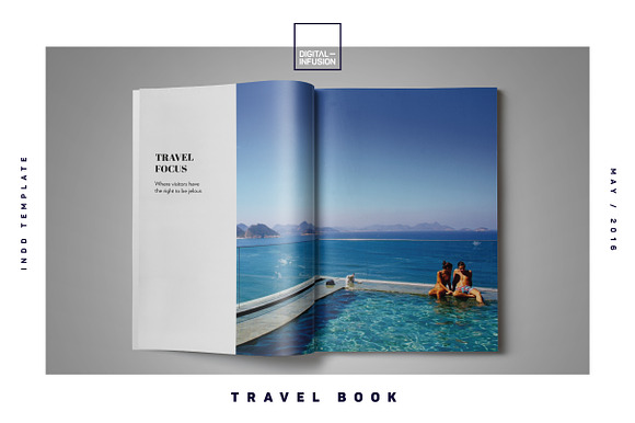 GET LOST / Travel Magazine in Magazine Templates - product preview 4