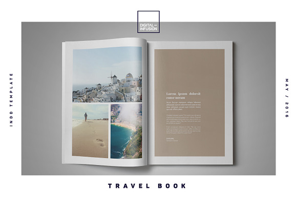 GET LOST / Travel Magazine in Magazine Templates - product preview 5