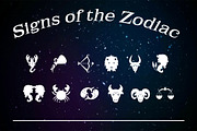 Signs of the zodiac 