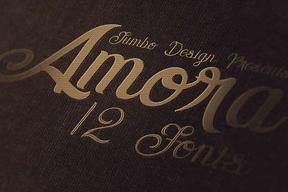 Amora Script in Script Fonts - product preview 4