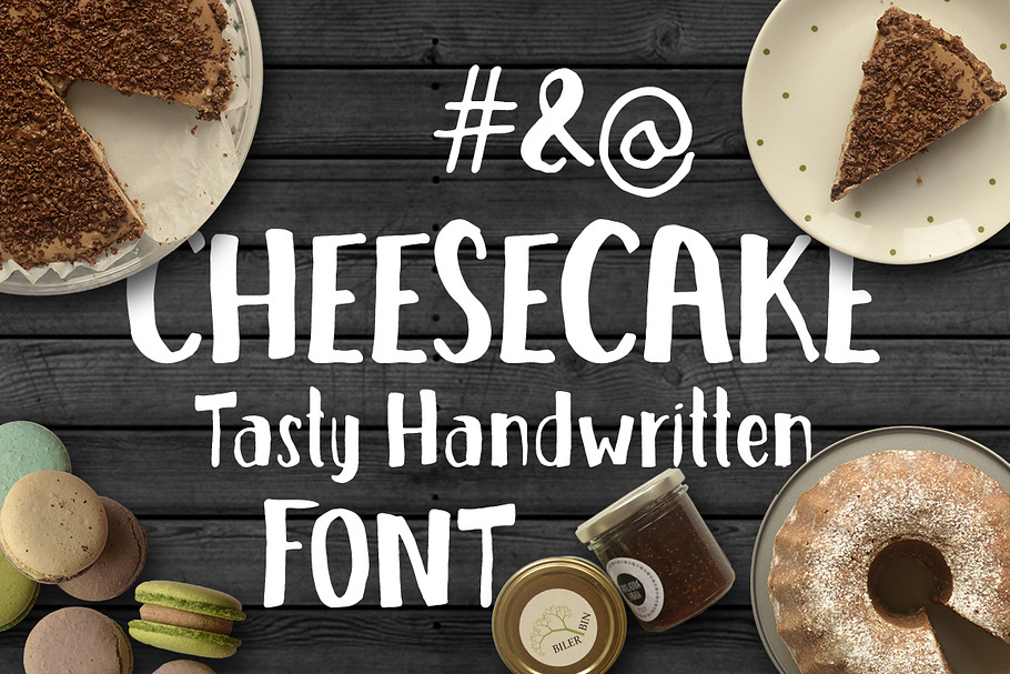 Cheesecake - Tasty Handwritten Font in Display Fonts - product preview 8