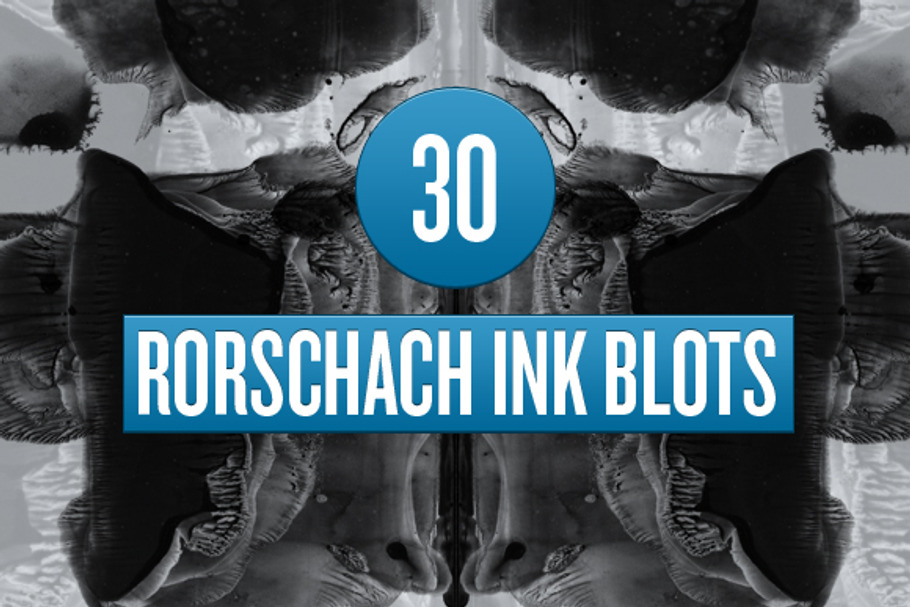 RORSCHACH INK BLOT PHOTOSHOP BRUSHES in Photoshop Brushes - product preview 8