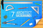 7 blueprint architect backgrounds