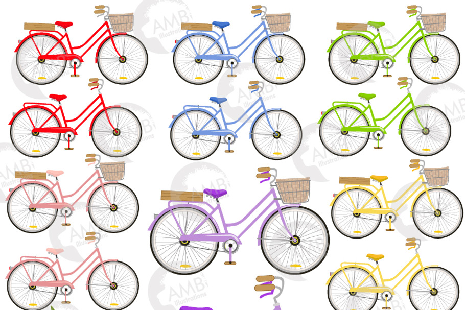 Bicycle Clipart, 1351