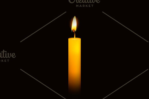Candle set.  in Objects - product preview 4