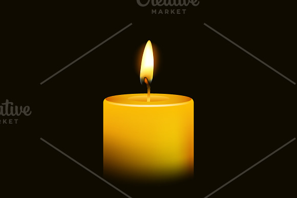 Candle set.  in Objects - product preview 5
