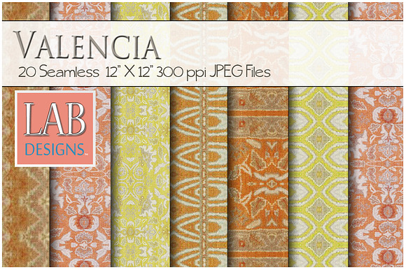 20 Valencia Woven Fabric Textures in Textures - product preview 2