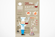 infographic food vector