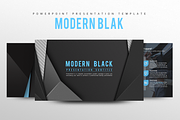 Modern Black PowerPoint Template
