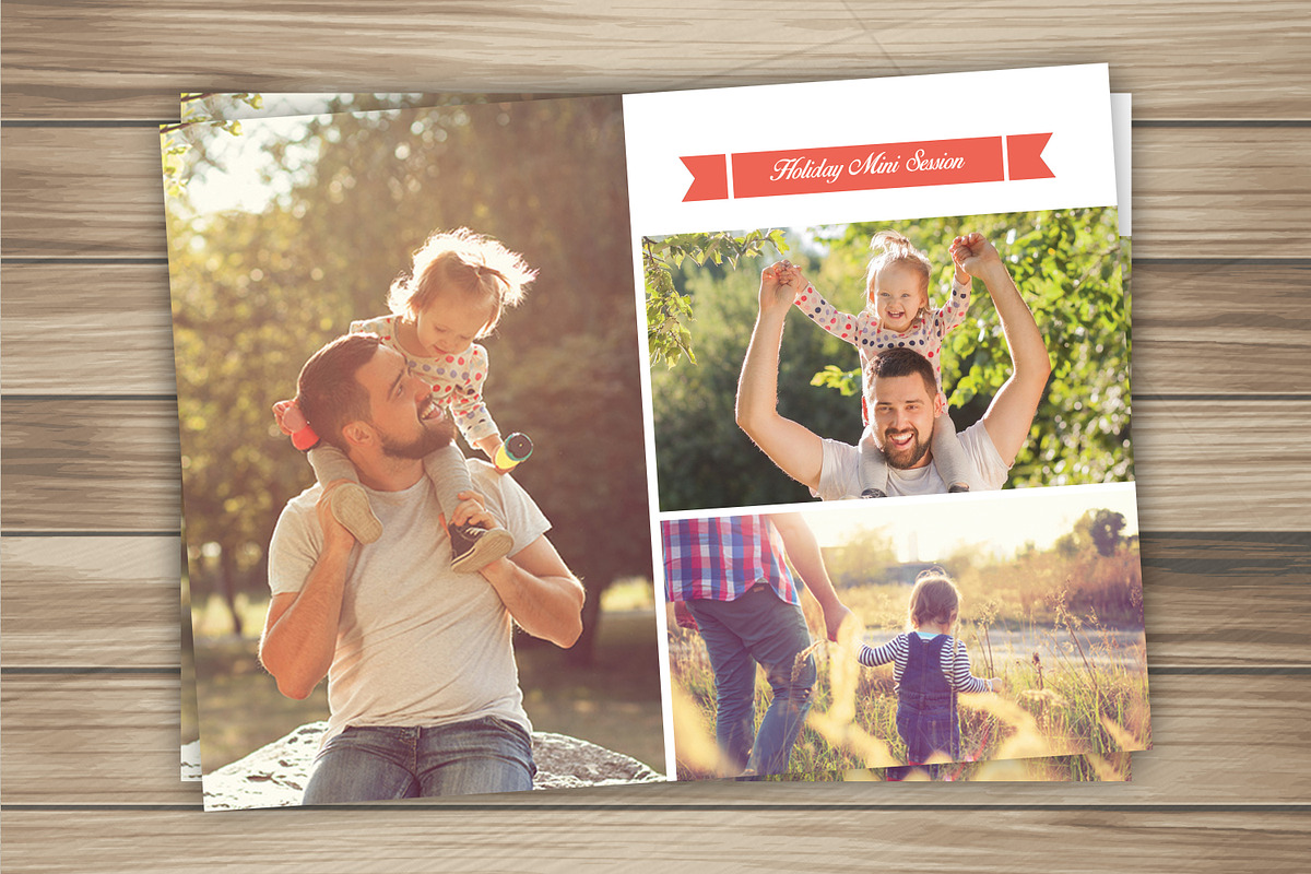Holiday Mini Session Template-V299 in Flyer Templates - product preview 8