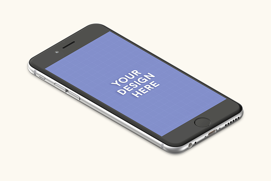 iPhone Space Gray Right mockup in Mobile & Web Mockups - product preview 8