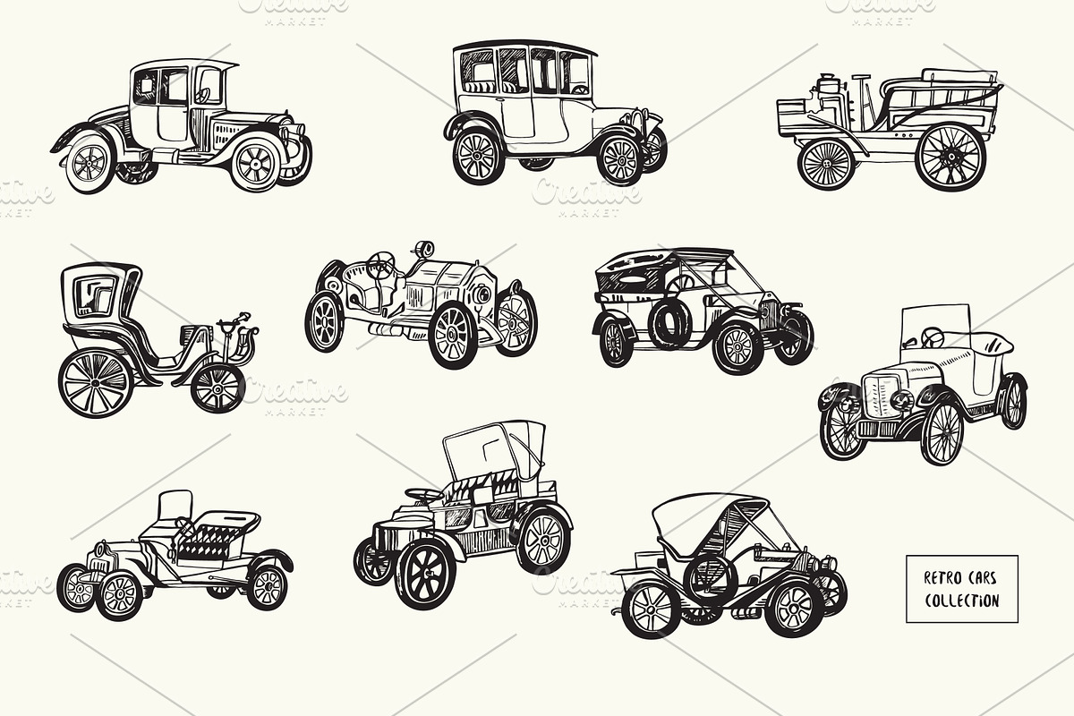Let's drive in Illustrations - product preview 8