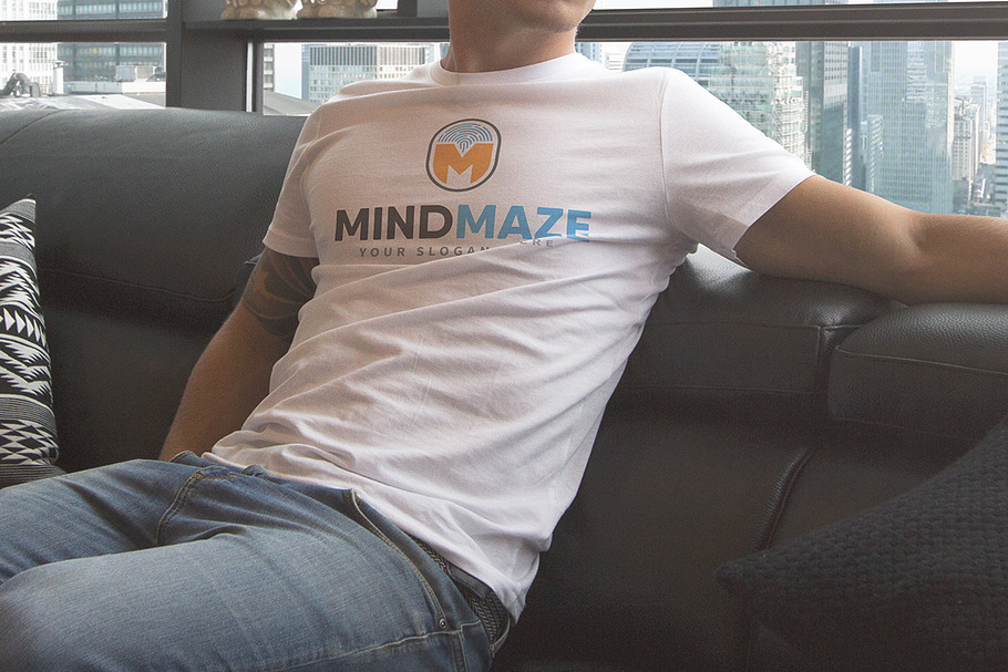 Letter M Logo - MindMaze