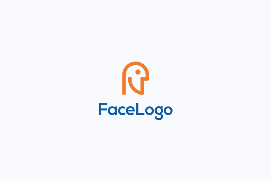 Face logo in Logo Templates - product preview 8