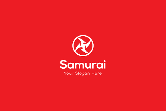 Samurai logo in Logo Templates - product preview 1