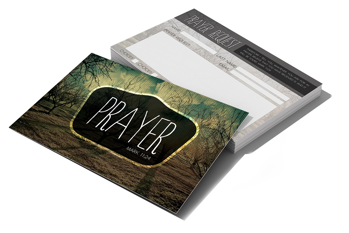 Prayer Request Card in Card Templates - product preview 8