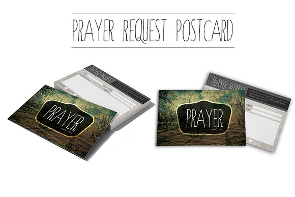 Prayer Request Card in Card Templates - product preview 1