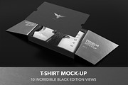 T-Shirt Black Edition Mock-up