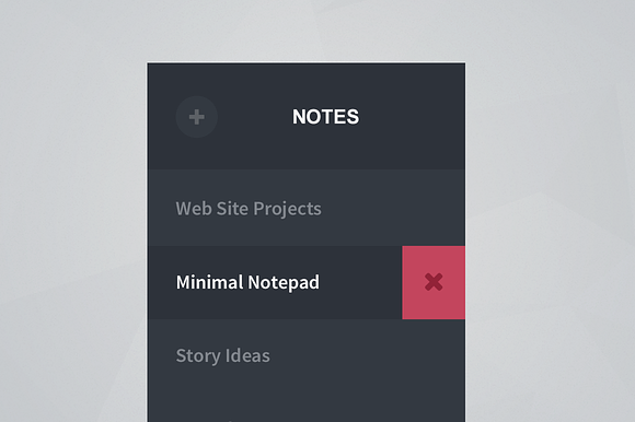 Notepad App Interface in Product Mockups - product preview 1