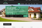 Relax Home - Real Estate Template
