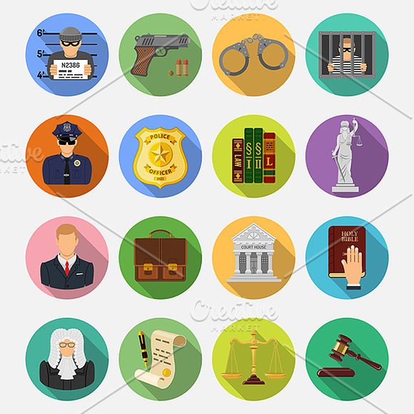 Crime and Punishment Infographics in Graphics - product preview 2