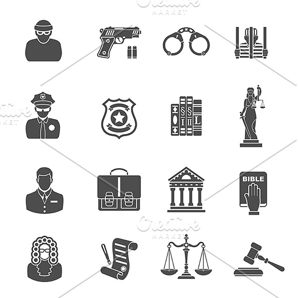 Crime and Punishment Infographics in Graphics - product preview 3