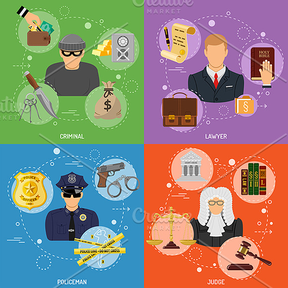 Crime and Punishment Infographics in Graphics - product preview 5