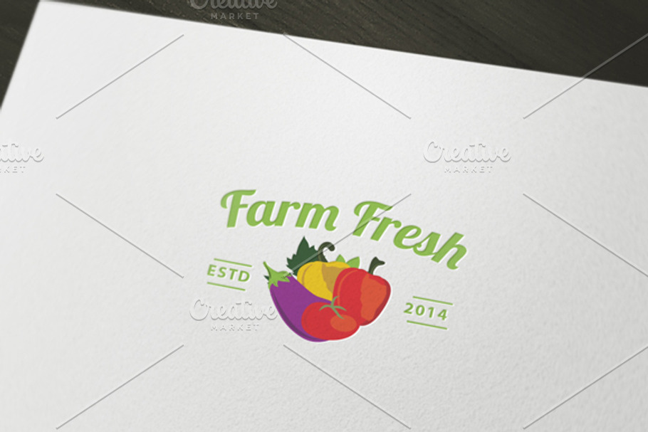 Farm Fresh Logo in Logo Templates - product preview 8