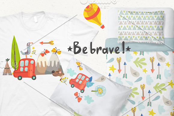 Be brave!❤30%off!❤ in Illustrations - product preview 1
