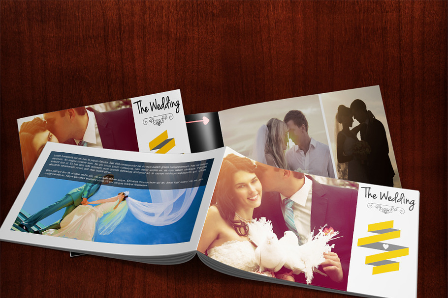 Modern Minimalist Wedding Template in Presentation Templates - product preview 8
