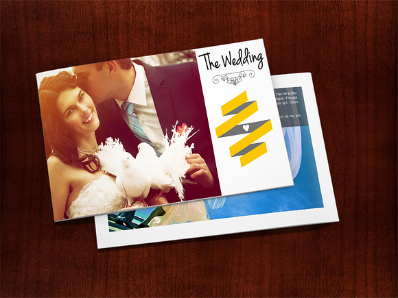 Modern Minimalist Wedding Template in Presentation Templates - product preview 2